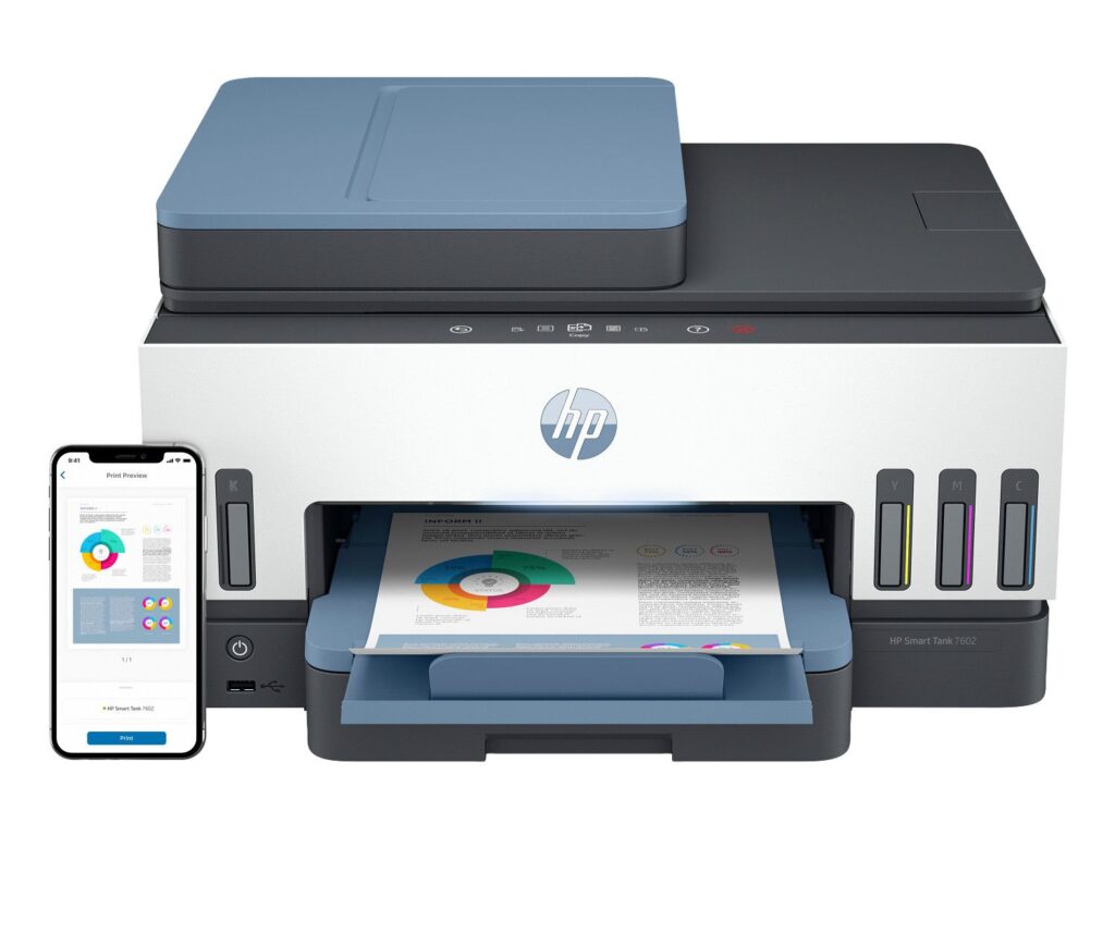 HP Smart Tank 7602 Wireless All-in-One Ink Tank Printer