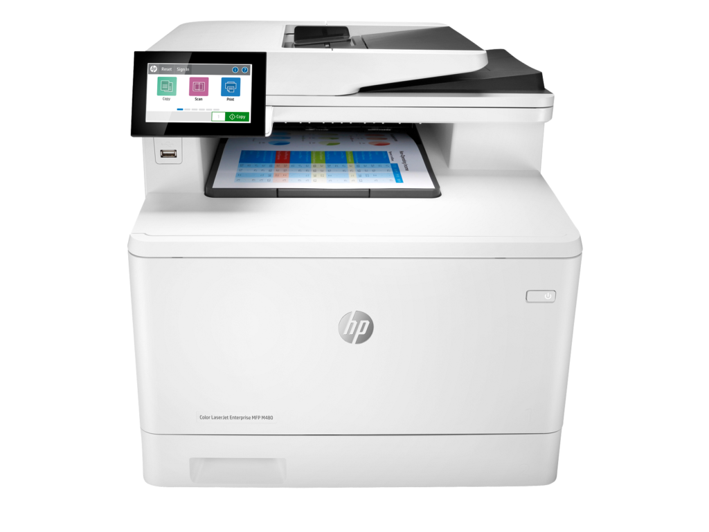 HP Color LaserJet Enterprise M480f Wireless All-in-One Printer