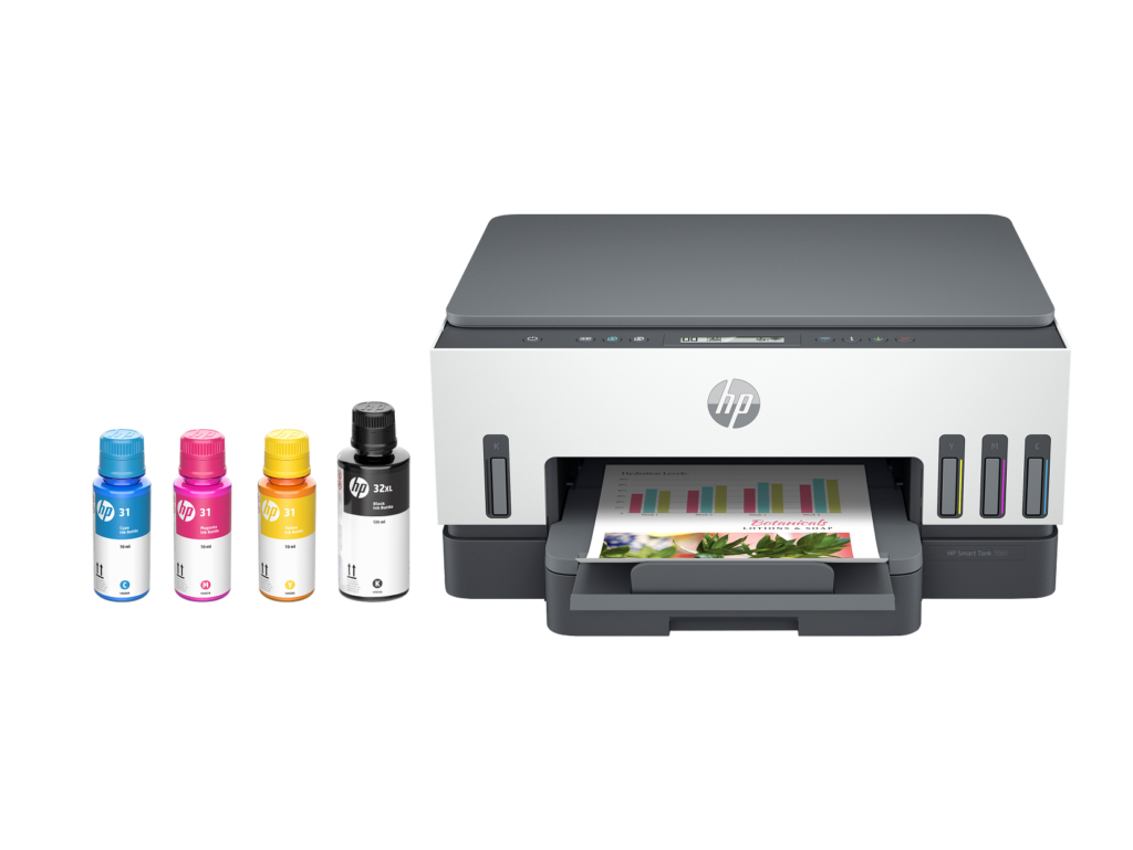 HP Smart Tank 7001 Wireless All-in-One Ink Tank Printer