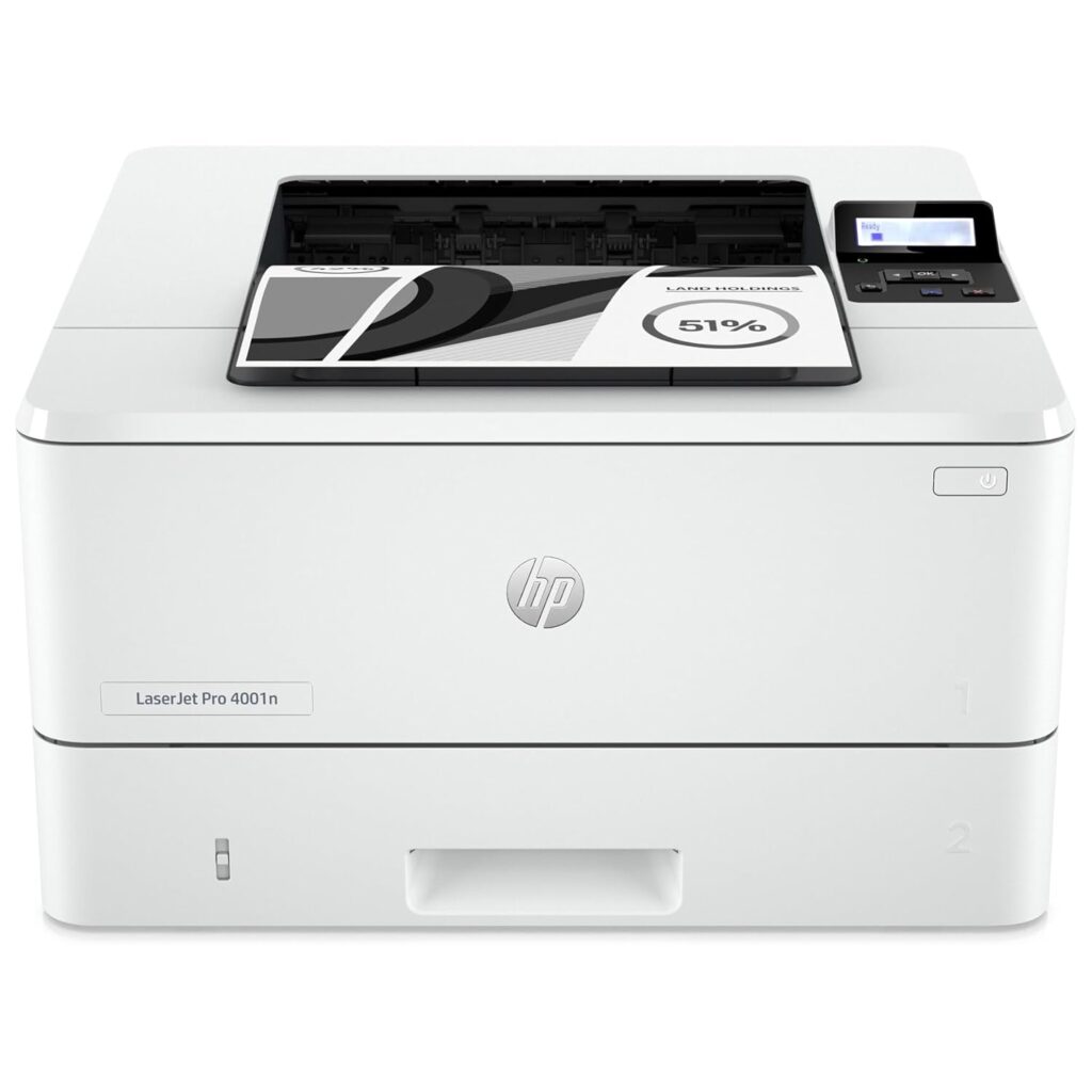 HP LaserJet Pro 4001n Monochrome Laser Printer